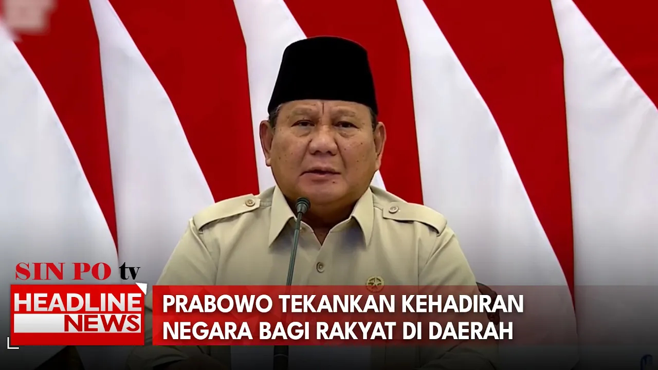 Prabowo Tekankan Kehadiran Negara Bagi Rakyat Di Daerah