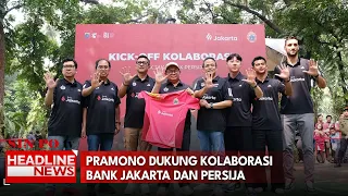 Pramono Dukung Kolaborasi Bank Jakarta dan Persija