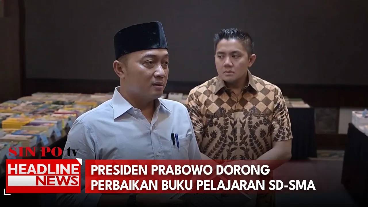 Presiden Prabowo Dorong Perbaikan Buku Pelajaran SD-SMA