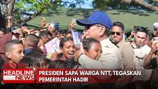Presiden Sapa Warga NTT, Tegaskan Pemerintah Hadir