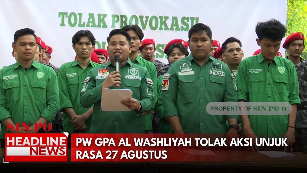 PW GPA Al Washliyah Tolak Aksi Unjuk Rasa 27 Agustus