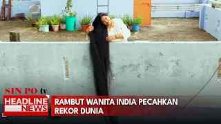 Rambut Wanita India Pecahkan Rekor Dunia