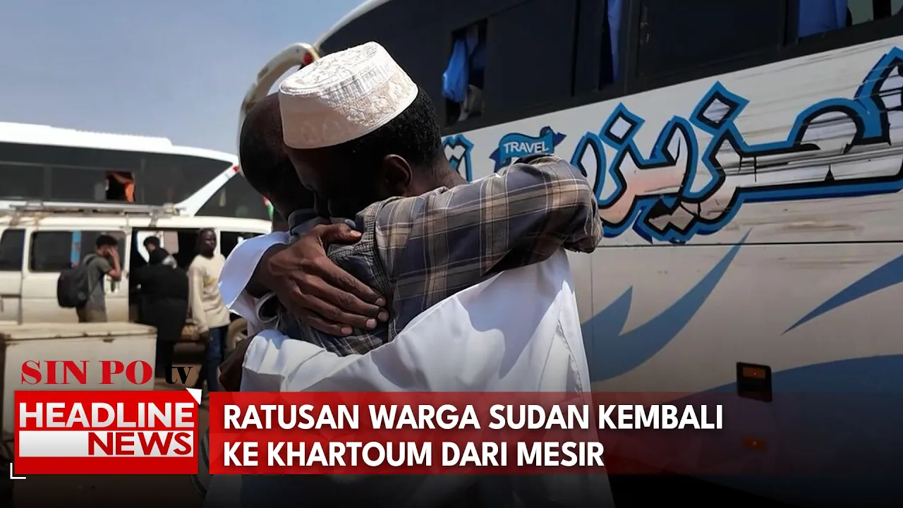 Ratusan Warga Sudan Kembali ke Khartoum Dari Mesir