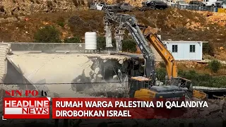 Rumah Warga Palestina Di Qalandiya Dirobohkan Israel