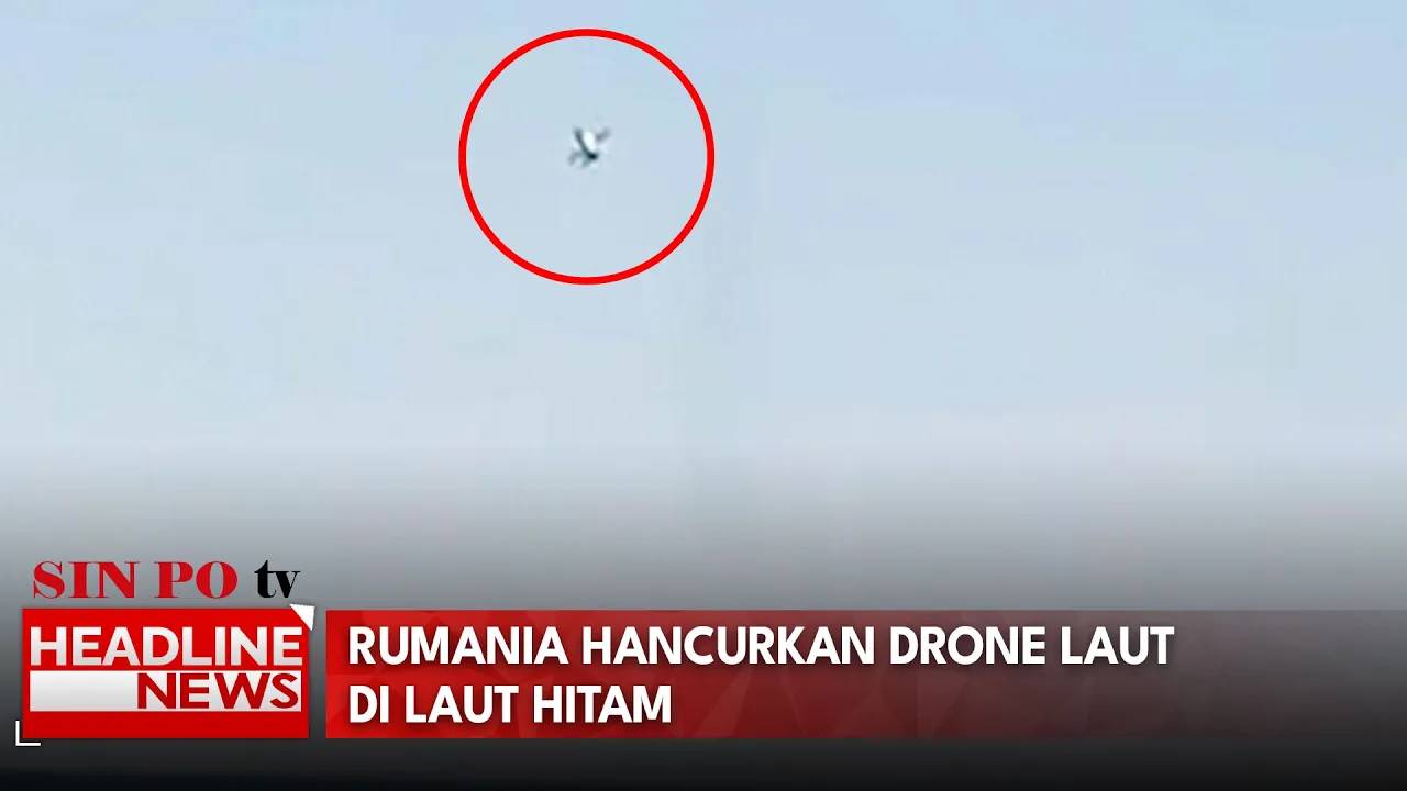 Rumania Hancurkan Drone Laut Di Laut Hitam