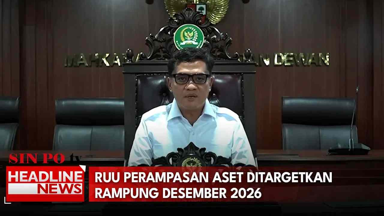 RUU Perampasan Aset Ditargetkan Rampung Desember 2026