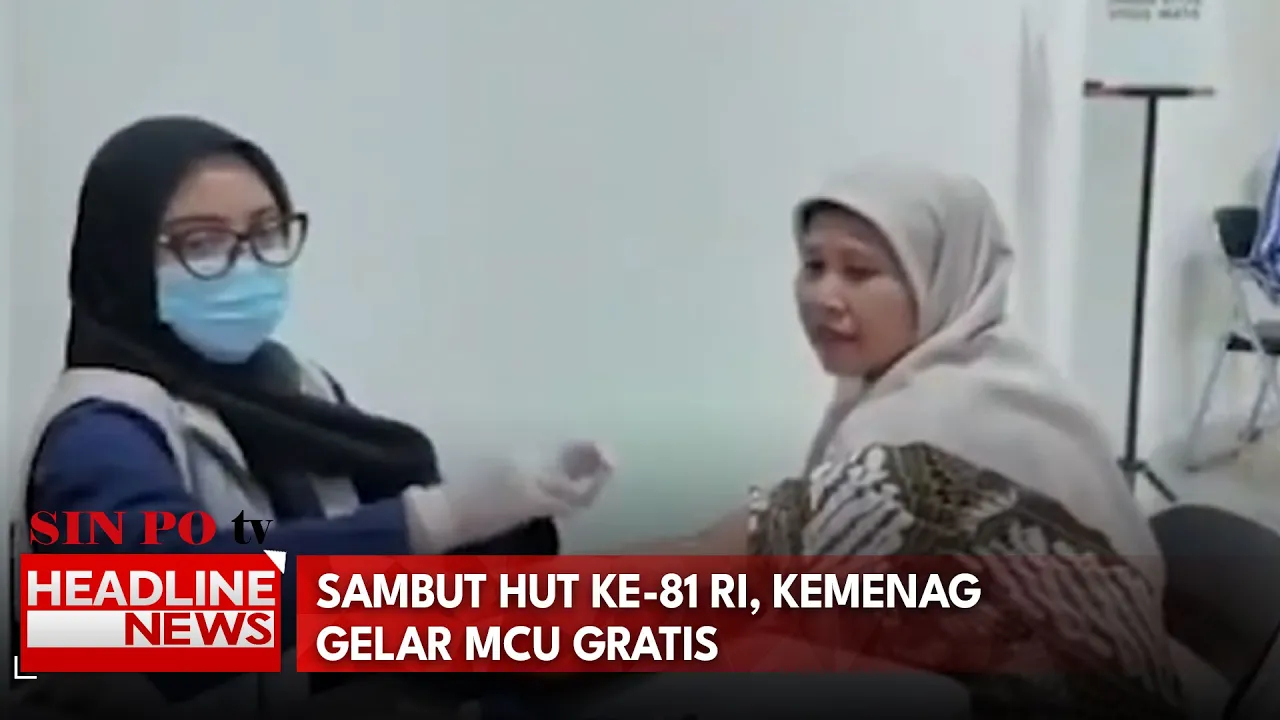 Sambut HUT Ke-81 RI, Kemenag Gelar MCU Gratis