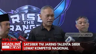 Satsiber TNI Jaring Talenta Siber Lewat Kompetisi Nasional