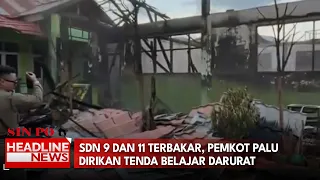 SDN 9 dan 11 Terbakar, Pemkot Palu Dirikan Tenda Belajar Darurat