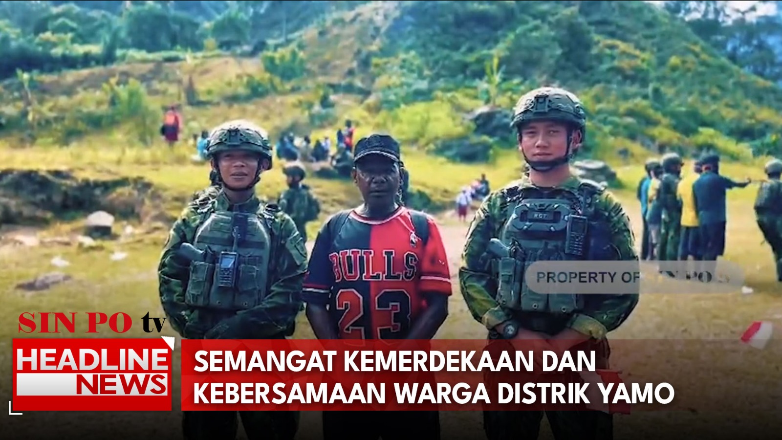 Semangat Kemerdekaan Dan Kebersamaan Warga Distrik Yamo