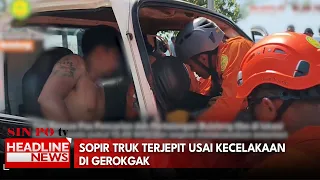 Sopir Truk Terjepit Usai Kecelakaan Di Gerokgak