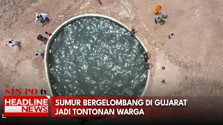 Sumur Bergelombang di Gujarat Jadi Tontonan Warga