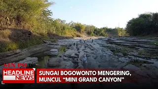 Sungai Bogowonto Mengering, Muncul “Mini Grand Canyon”