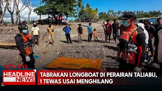 Tabrakan Longboat Di Perairan Taliabu, Satu Tewas Usai Menghilang