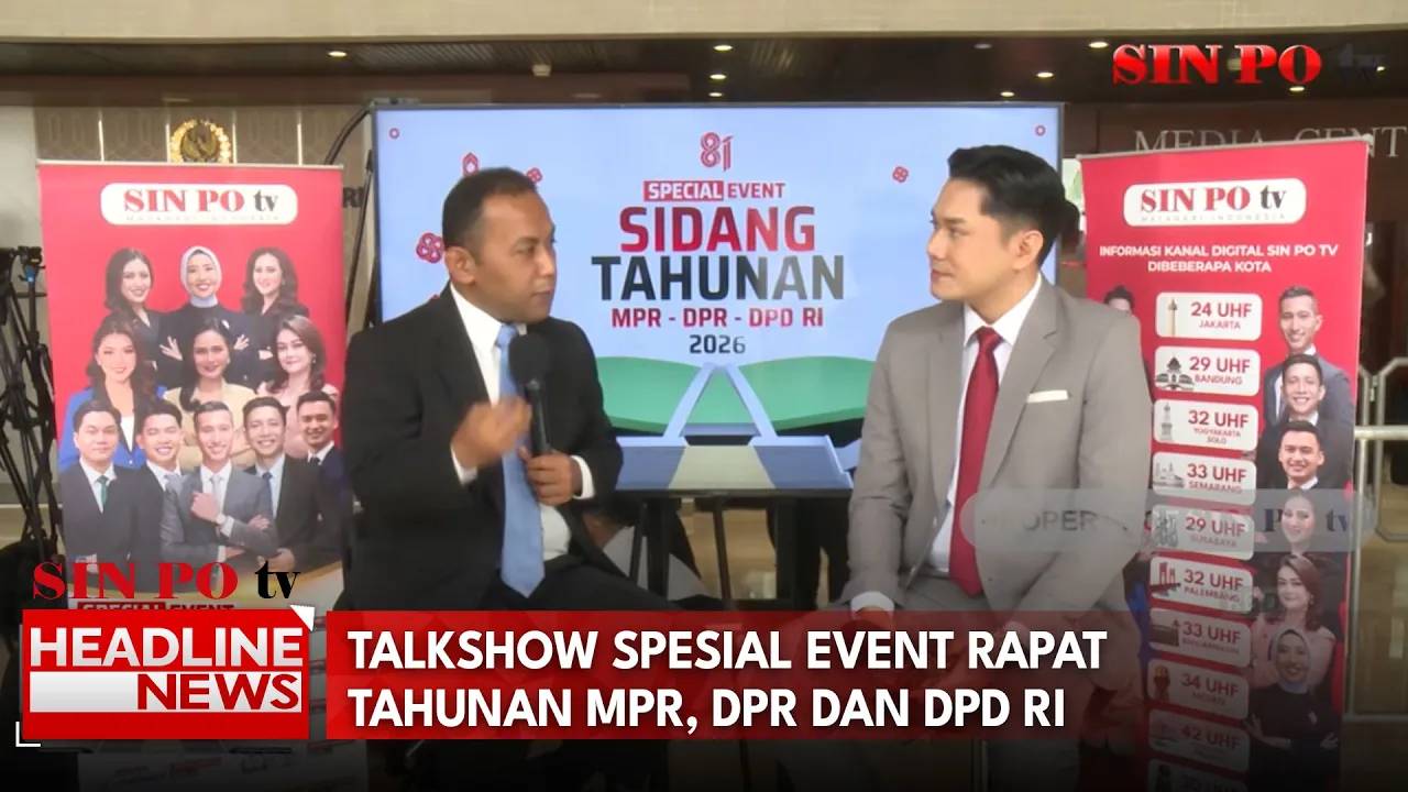 Talkshow Spesial Event Rapat Tahunan MPR, DPR dan DPD RI