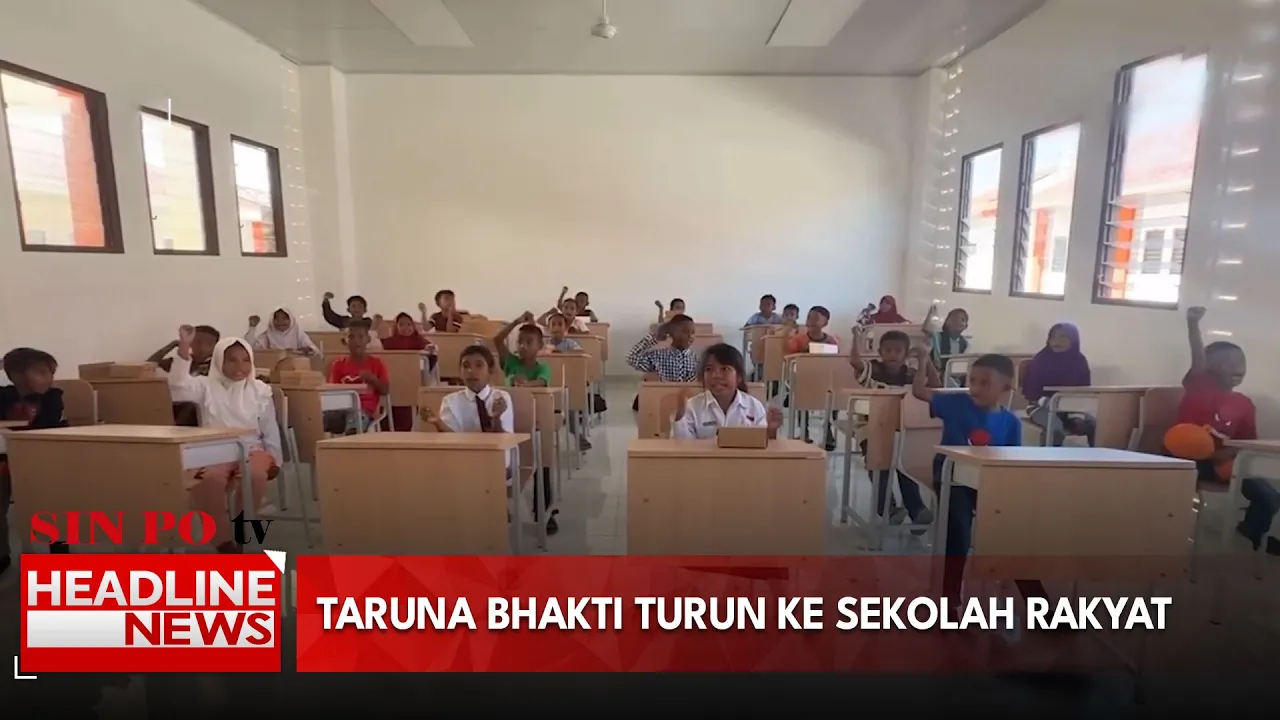 Taruna Bhakti Turun ke Sekolah Rakyat