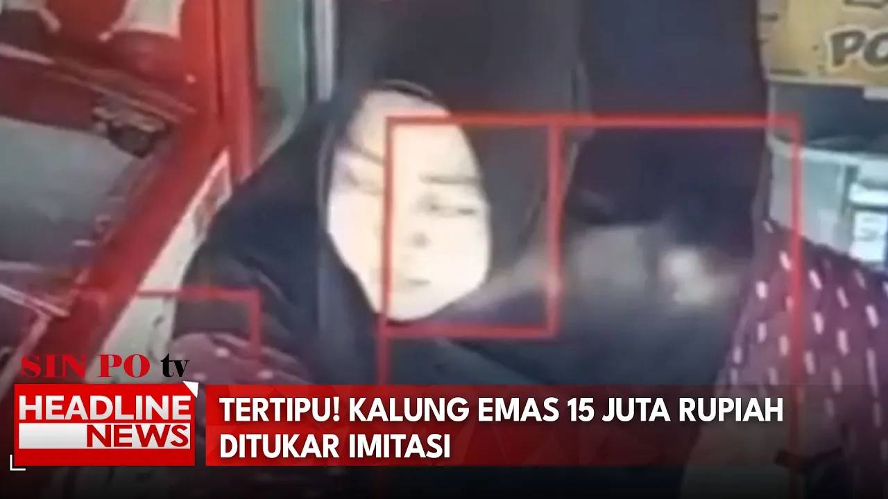 Tertipu! Kalung Emas 15 Juta Rupiah Ditukar Imitasi