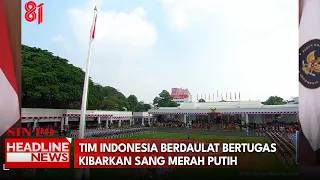 Tim Indonesia Berdaulat Bertugas Kibarkan Sang Merah Putih