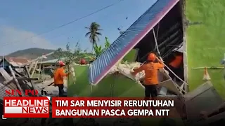 Tim SAR Menyisir Reruntuhan Bangunan Pasca Gempa NTT