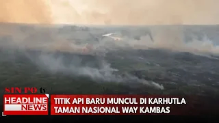 Titik Api Baru Muncul Di Karhutla Taman Nasional Way Kambas