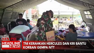 TNI Kerahkan Hercules dan KRI Bantu Korban Gempa NTT