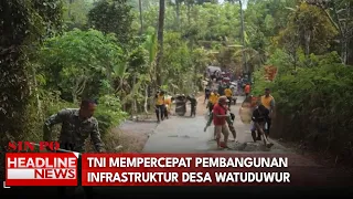 TNI Mempercepat Pembangunan Infrastruktur Desa Watuduwur