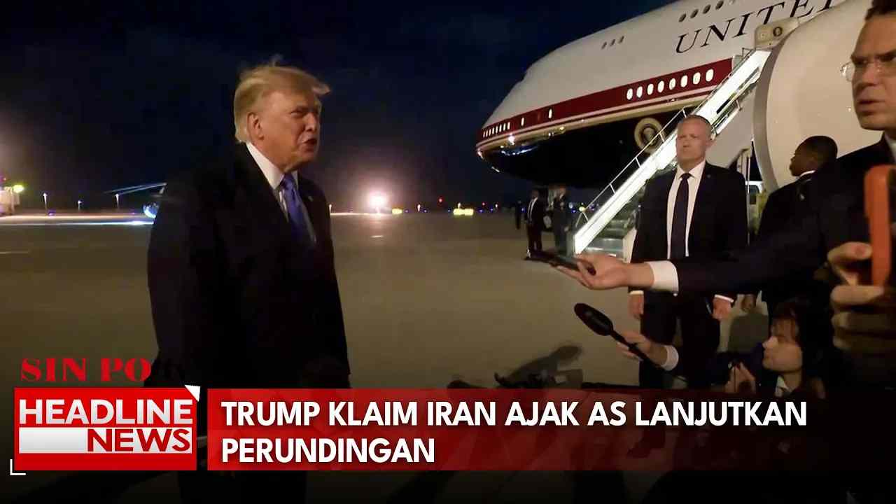 Trump Klaim Iran Ajak AS Lanjutkan Perundingan