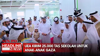 UEA Kirim 25.000 Tas Sekolah Untuk Anak-Anak Gaza