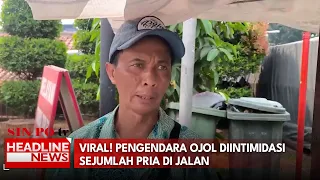 Viral! Pengendara Ojol Diintimidasi Sejumlah Pria di Jalan