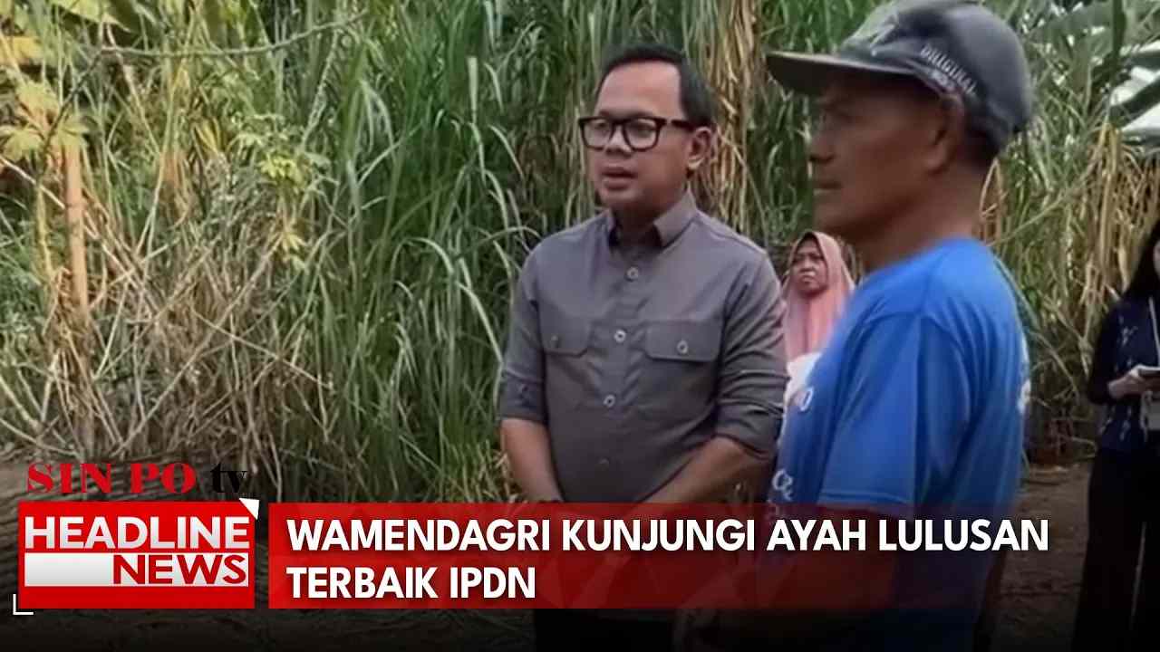 Wamendagri Kunjungi Ayah Lulusan Terbaik IPDN