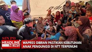 Wapres Gibran Pastikan Kebutuhan Anak Pengungsi Di NTT Terpenuhi