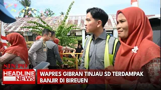 Wapres Gibran Tinjau SD Terdampak Banjir di Bireuen