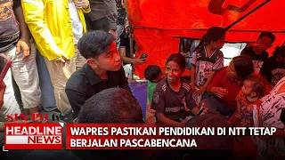 Wapres Pastikan Pendidikan Di NTT Tetap Berjalan Pascabencana