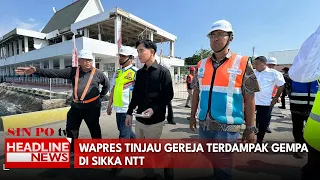 Wapres Tinjau Gereja Terdampak Gempa Di Sikka NTT