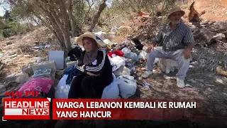 Warga Lebanon Kembali Ke Rumah Yang Hancur