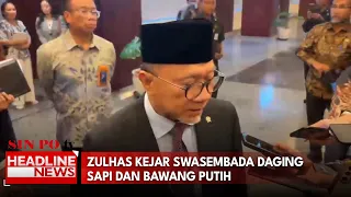 Zulhas Kejar Swasembada Daging Sapi dan Bawang Putih
