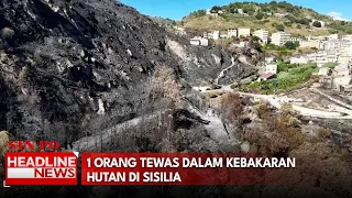 1 Orang Tewas Dalam Kebakaran Hutan Di Sisilia