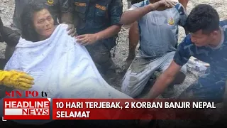 10 Hari Terjebak, 2 Korban Banjir Nepal Selamat