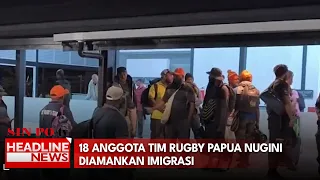 18 Anggota Tim Rugby Papua Nugini Diamankan Imigrasi