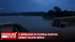 2 Jembatan Di Filipina Runtuh Akibat Hujan Deras