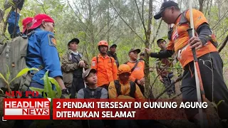 2 Pendaki Tersesat di Gunung Agung Ditemukan Selamat