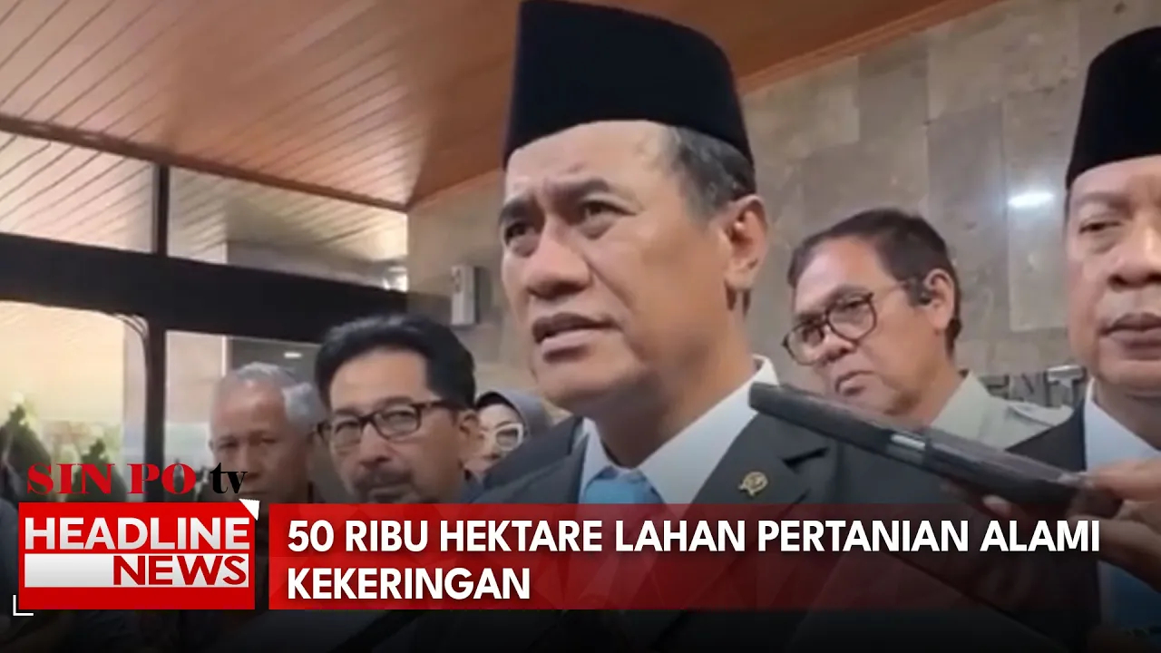 50 Ribu Hektare Lahan Pertanian Alami Kekeringan