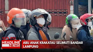 Abu Anak Krakatau Selimuti Bandar Lampung