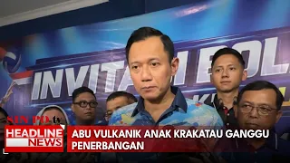 Abu Vulkanik Anak Krakatau Ganggu Penerbangan