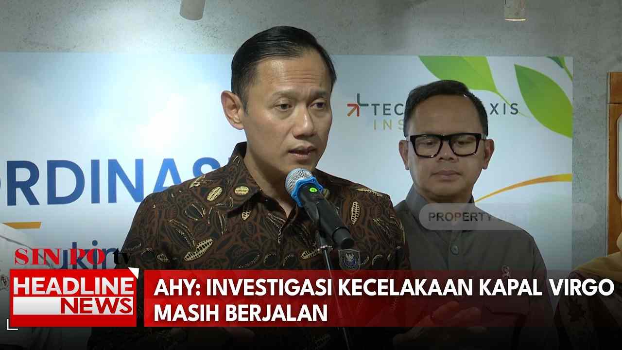AHY: Investigasi Kecelakaan Kapal Virgo Masih Berjalan