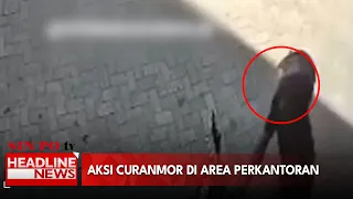 Aksi Curanmor di Area Perkantoran