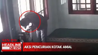 Aksi Pencurian Kotak Amal