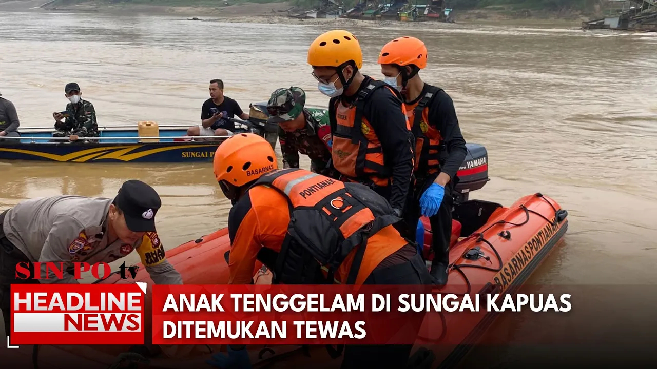 Anak Tenggelam di Sungai Kapuas Ditemukan Tewas