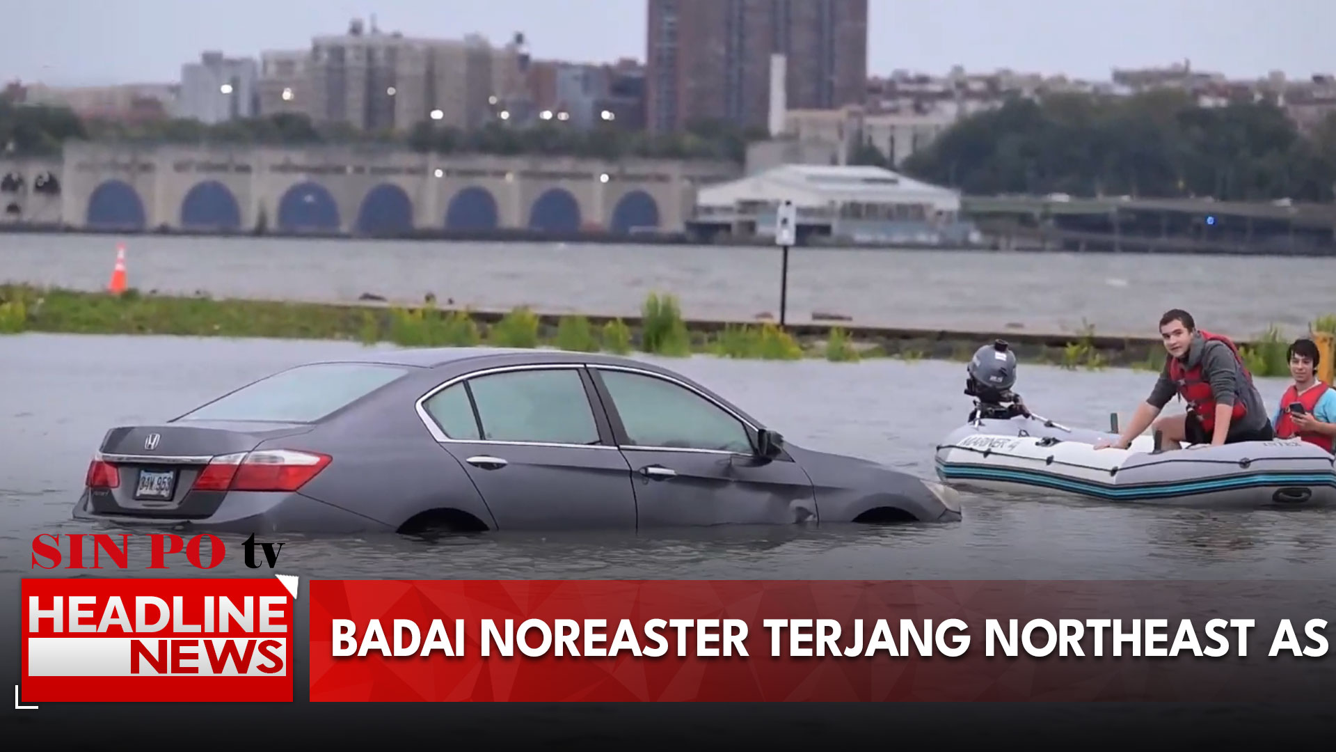 Badai Noreaster Terjang Northeast AS