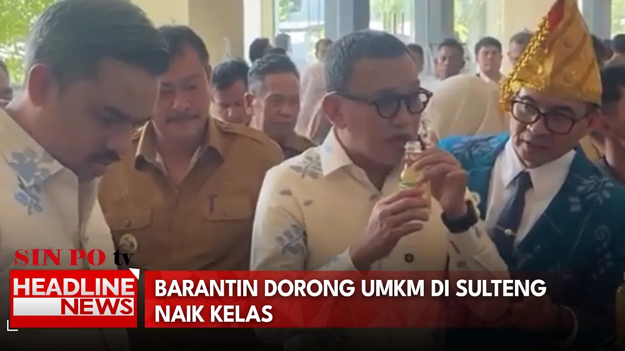 Barantin Dorong UMKM di Sulteng Naik Kelas